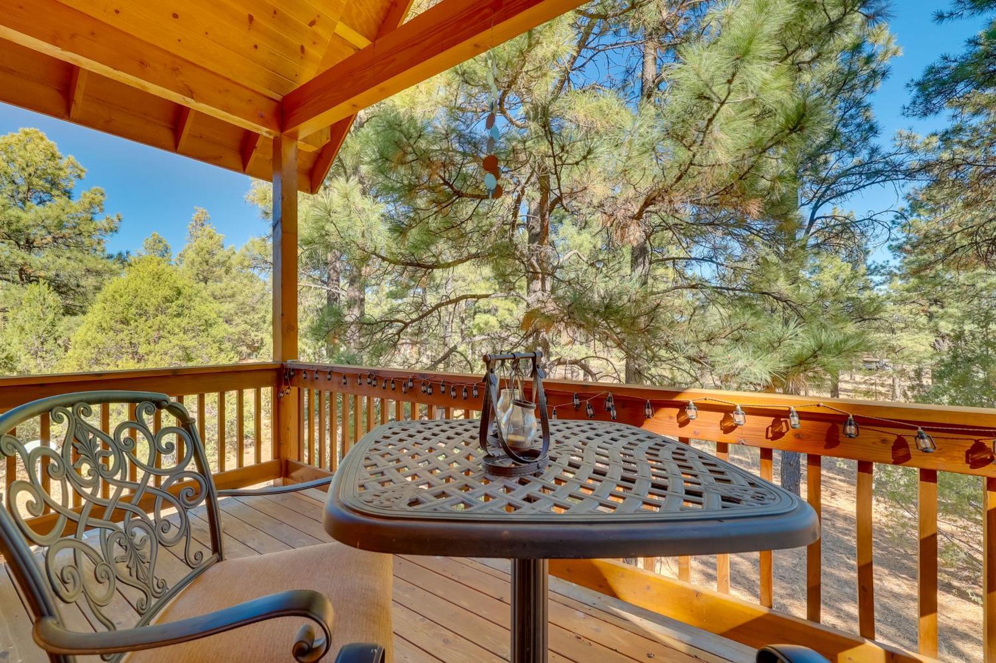Dog-Friendly Nutrioso Cabin With Wraparound Porch! Eksteriør billede