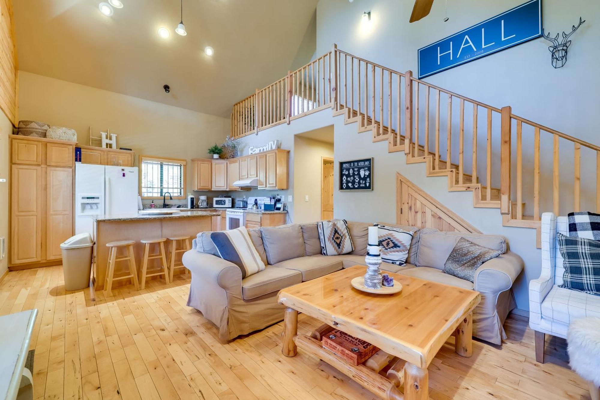 Dog-Friendly Nutrioso Cabin With Wraparound Porch! Eksteriør billede