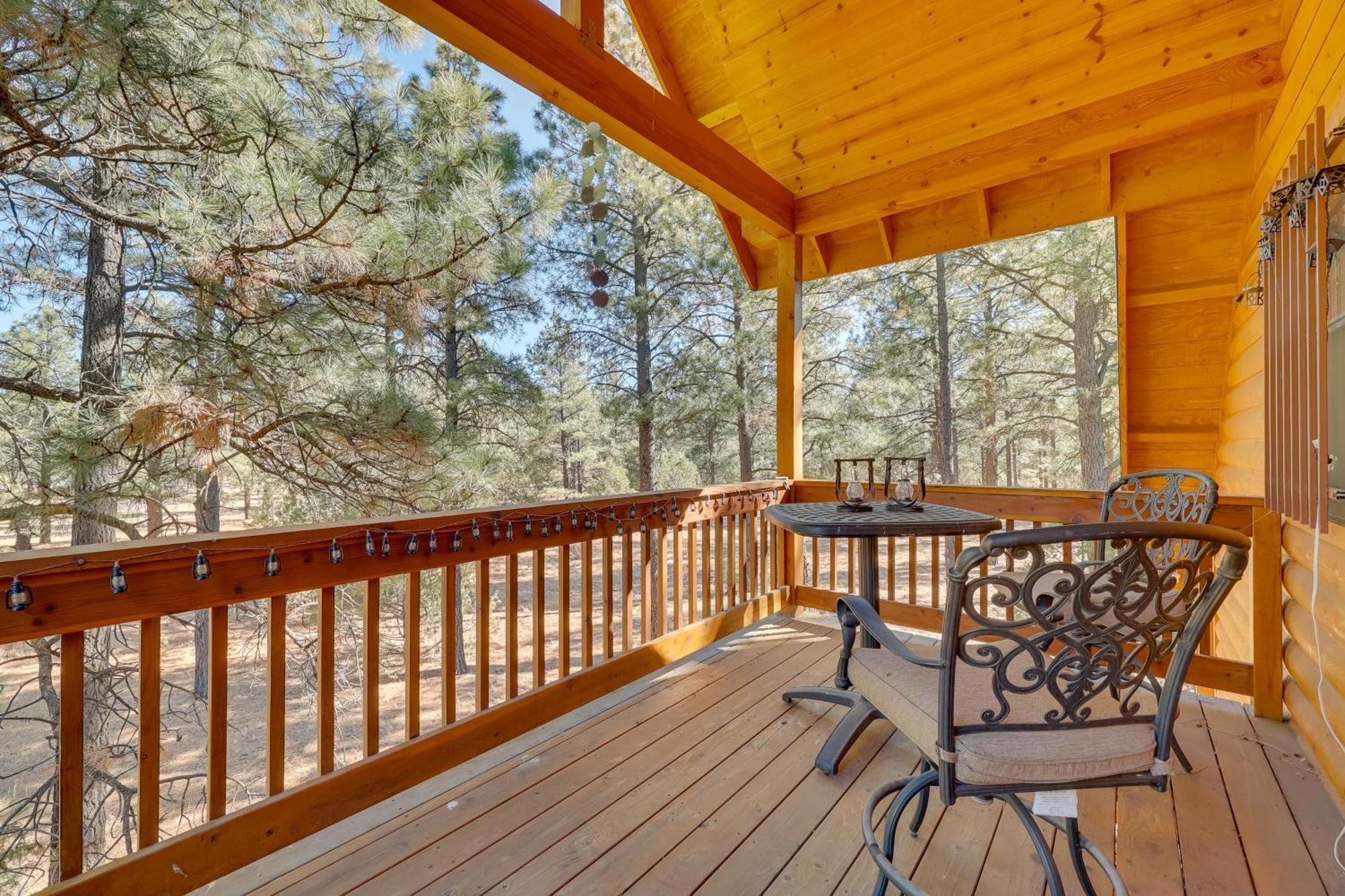 Dog-Friendly Nutrioso Cabin With Wraparound Porch! Eksteriør billede